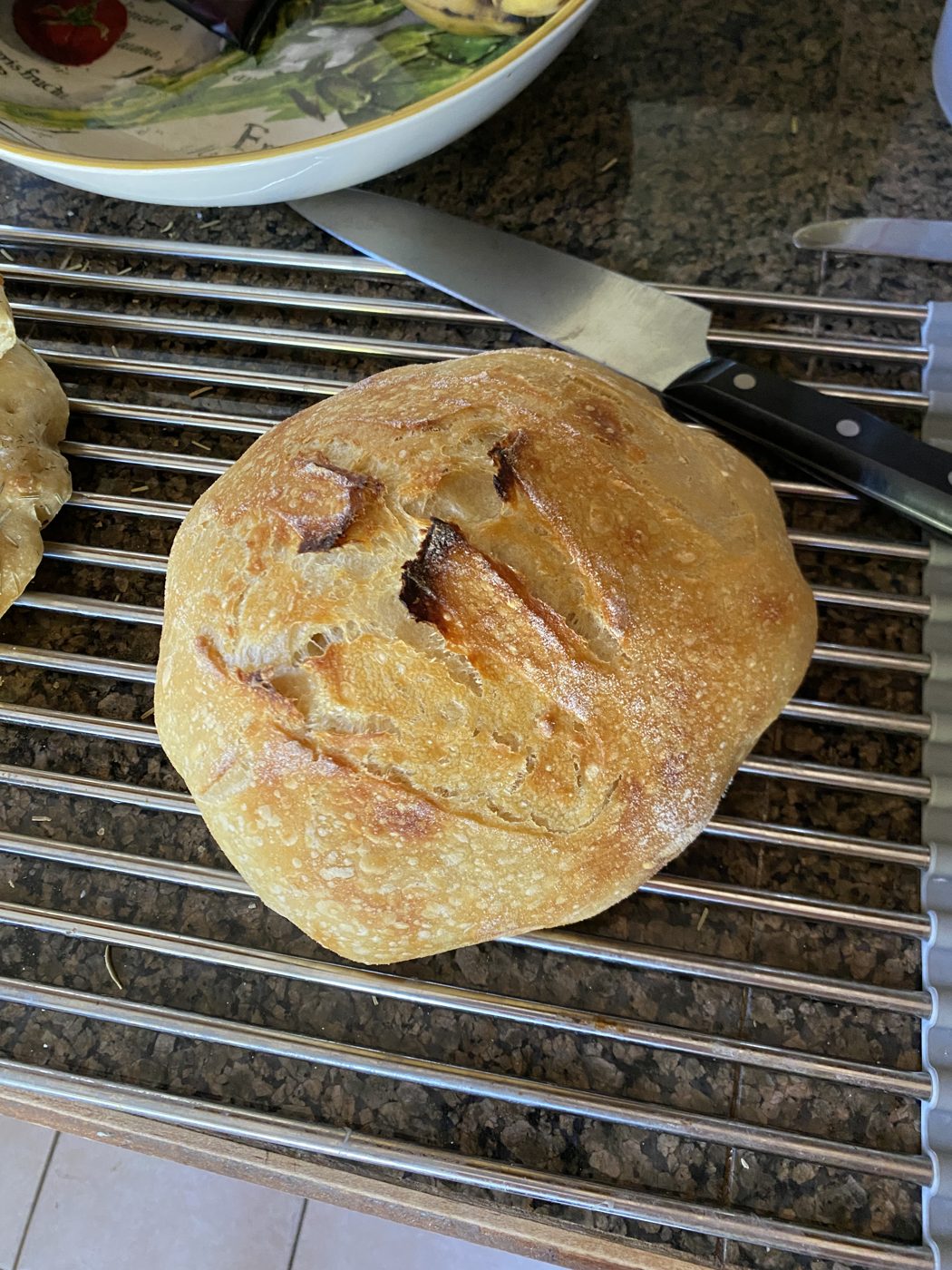 Scored properly for once — the loaf that came out